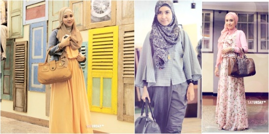 chic and modern hijab style