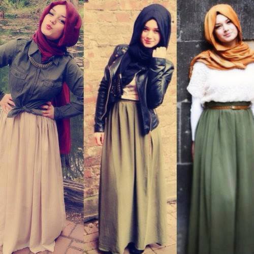chic dress hijab