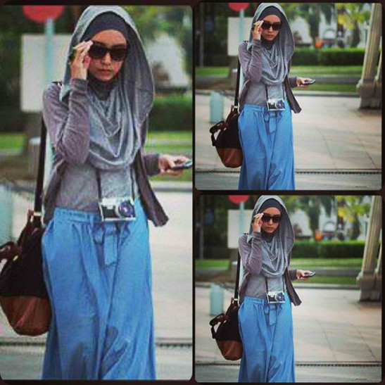 chic hijab style