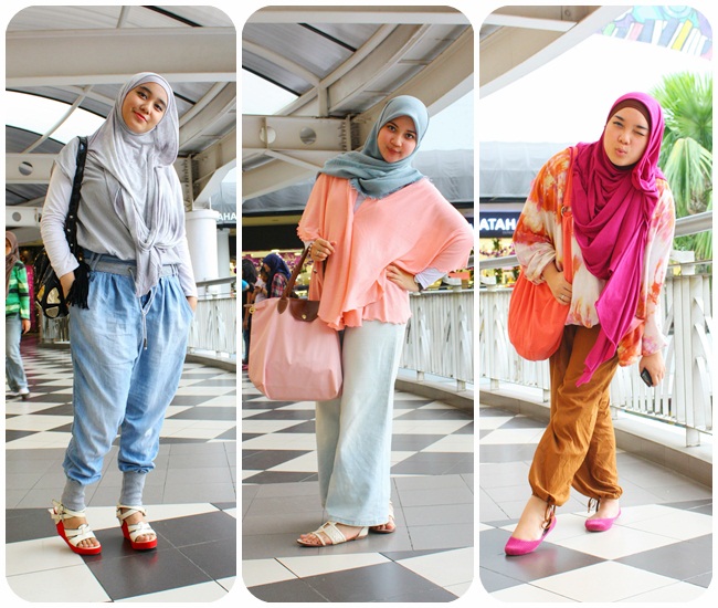style fashion hijab untuk ke pantaiimage