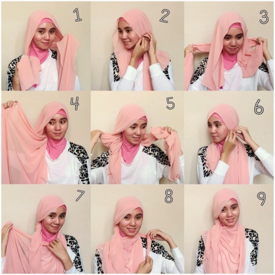 cute and chic hijab tutorial
