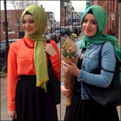 simple chic hijab