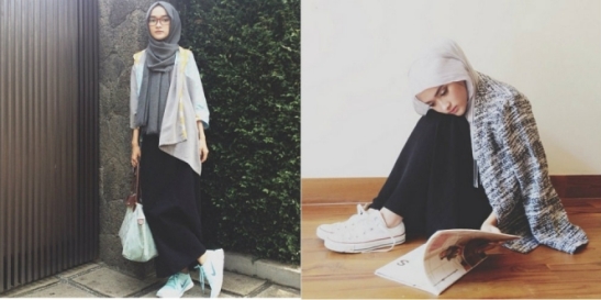 sporty chic hijab
