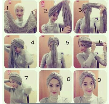 turban cute tutorial