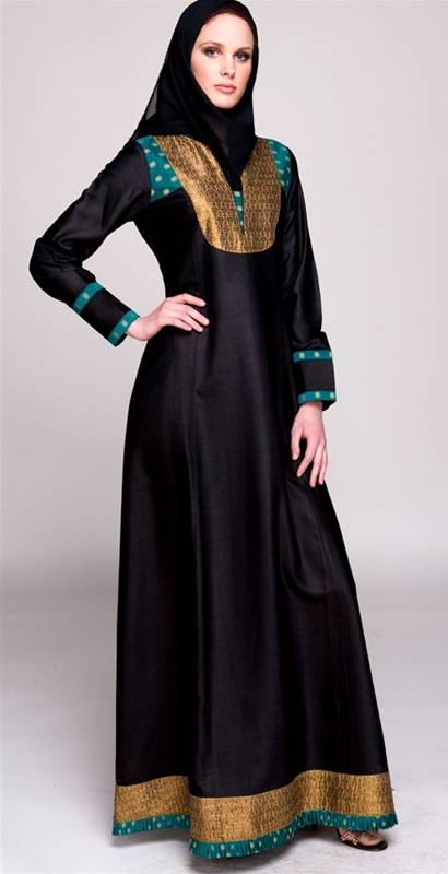black burka abaya design