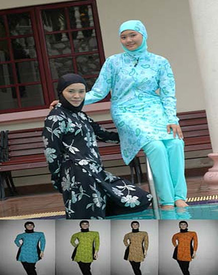 Islamic-Swimmimg-Costume for Plus-size