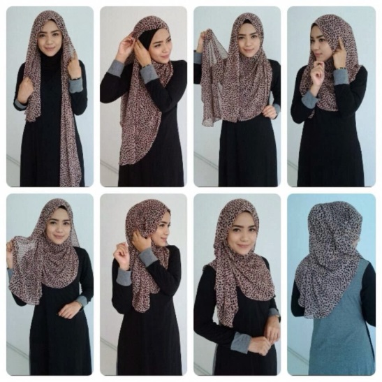 malay hijab tutorial