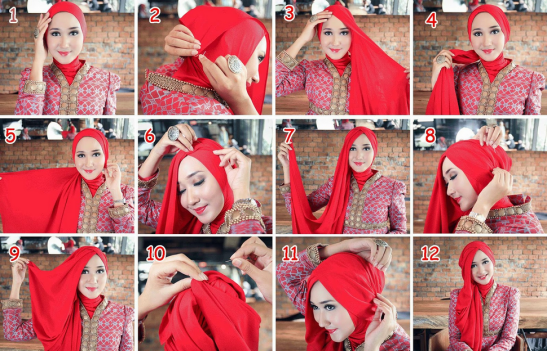 party hijab tutorial hijab by dian pelangi