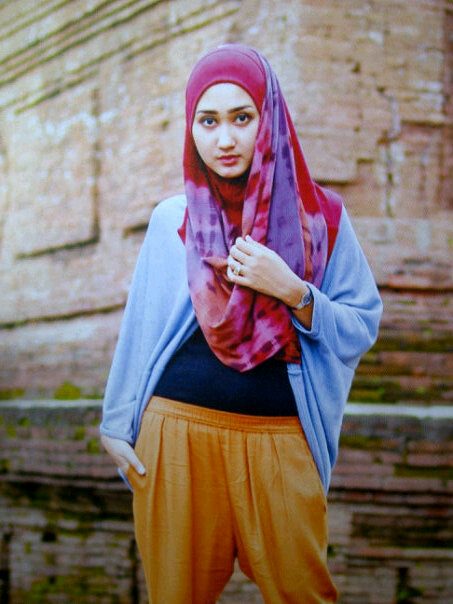 pashmina hijab style