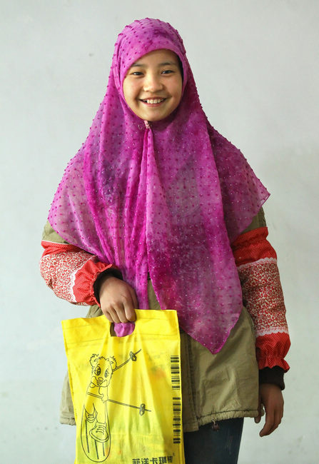 simple malay hijab girl