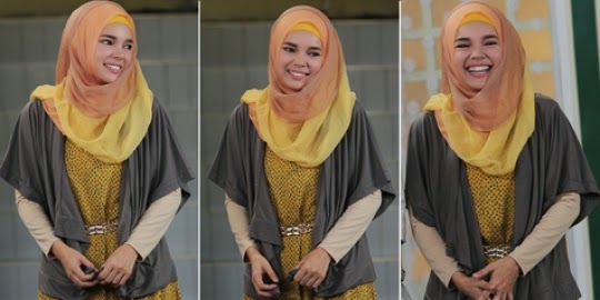 Hijab Hana ala Dewi Sandra