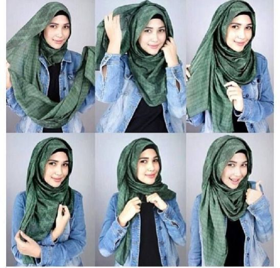 style hijab for schol